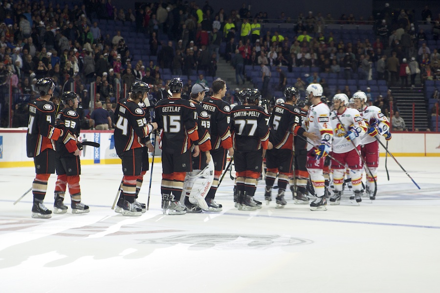 4.10.2011 - (Jokerit-Anaheim Ducks)