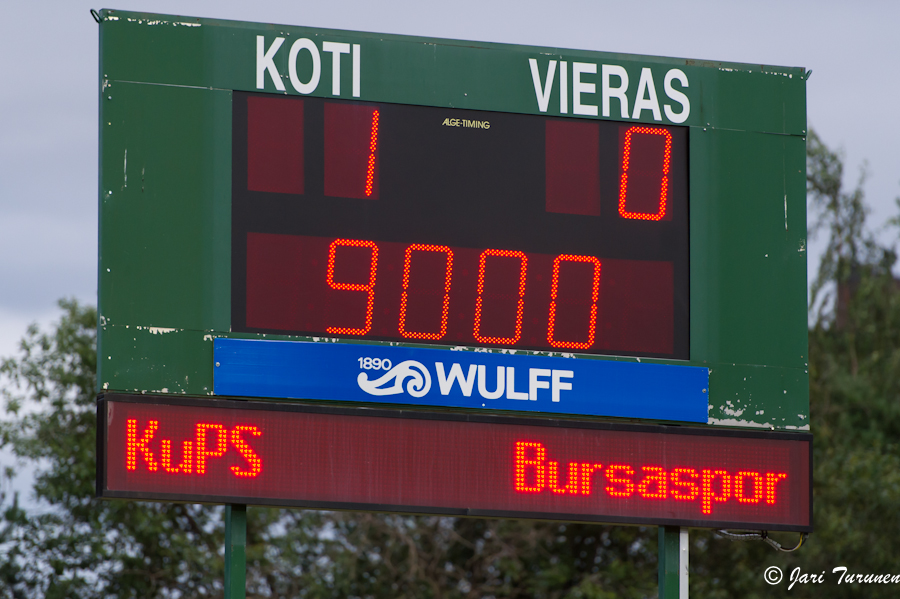 2.8.2012 - (KuPS-Bursaspor)