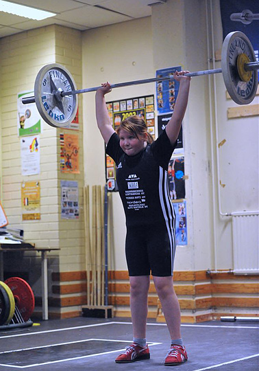29.1.2011 - Painonnoston Lounais-Suomen piirinmestaruuskilpailut (juniorit)