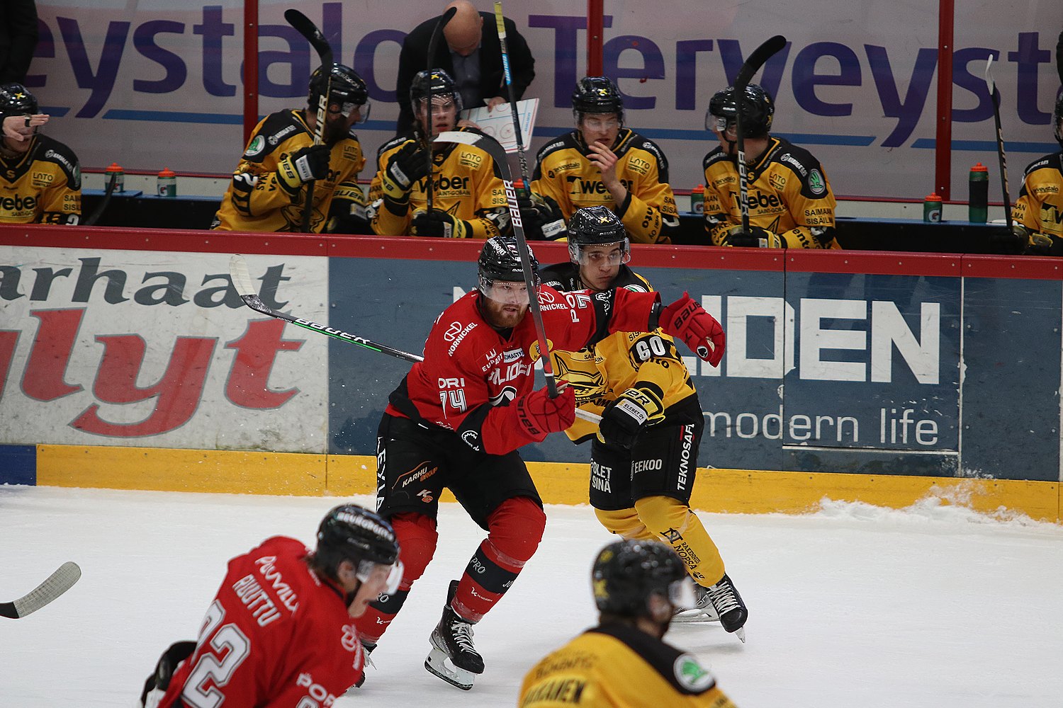 28.1.2022 - (Ässät-SaiPa)