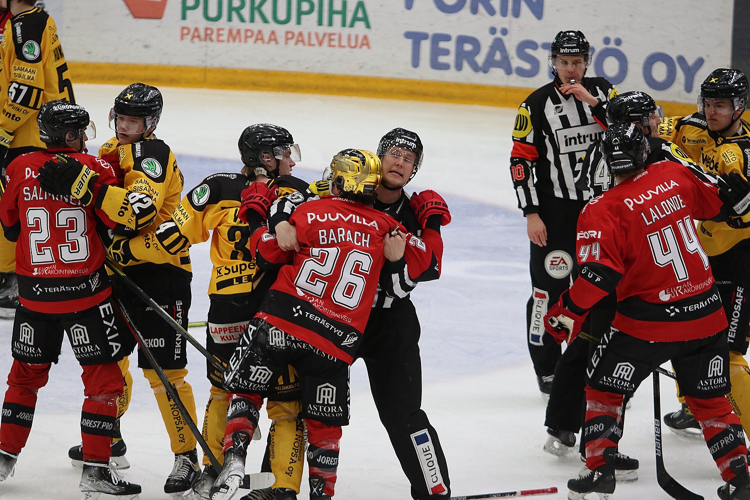 28.1.2022 - (Ässät-SaiPa)