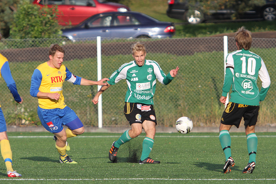 9.9.2012 - (P-Iirot-FC Kiisto)