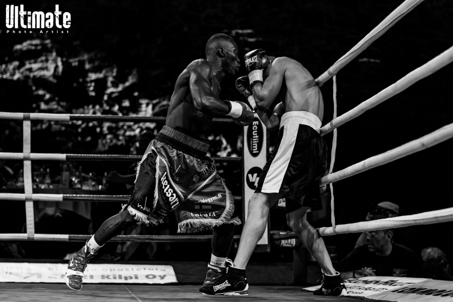 13.8.2016 Boxing Night Savonlinna: Nourdeen Toure vs Bogdan Mitic