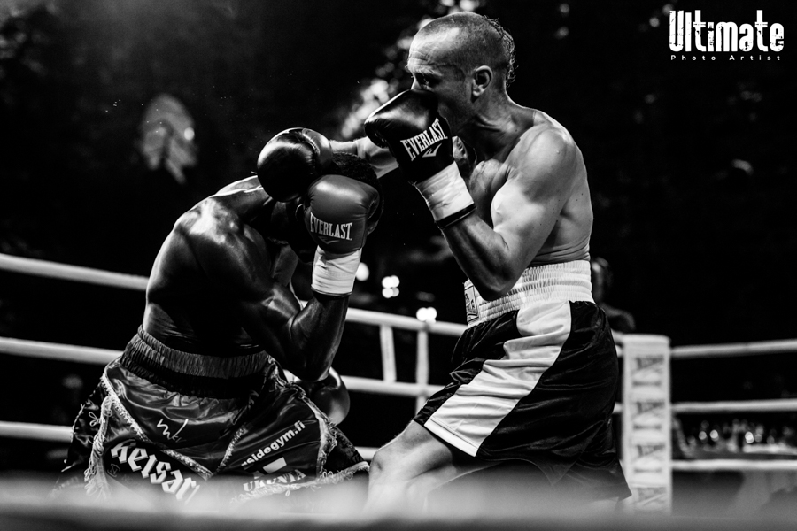 13.8.2016 Boxing Night Savonlinna: Nourdeen Toure vs Bogdan Mitic