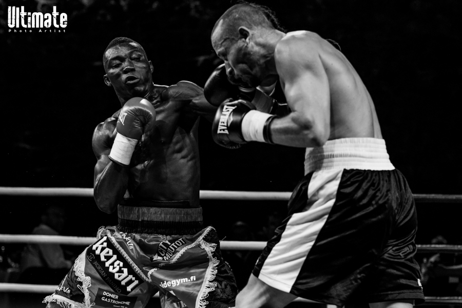 13.8.2016 Boxing Night Savonlinna: Nourdeen Toure vs Bogdan Mitic