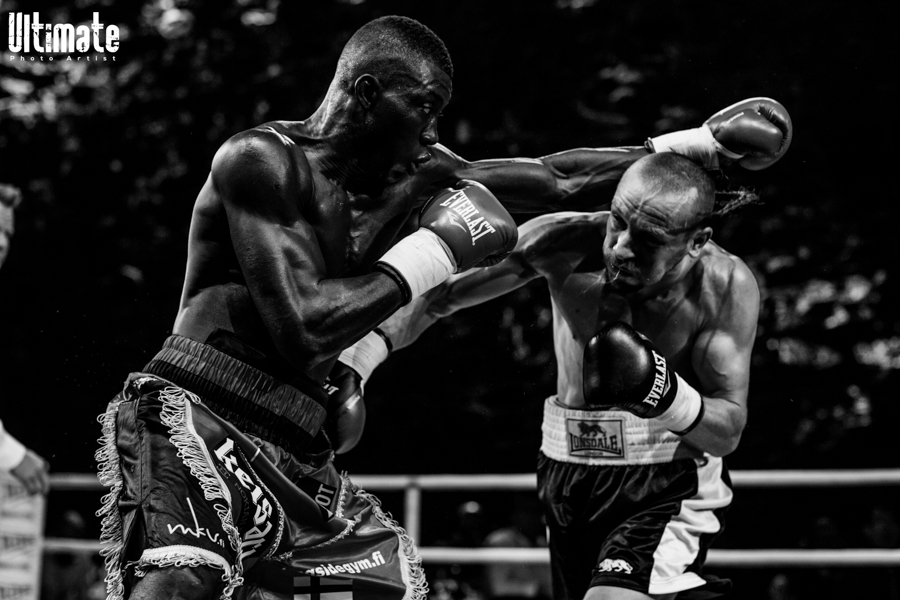 13.8.2016 Boxing Night Savonlinna: Nourdeen Toure vs Bogdan Mitic