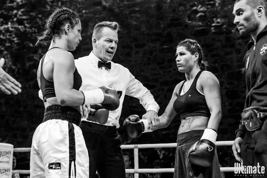 13.8.2016 Boxing Night Savonlinna: Eva Wahlström vs Jasmina Nadj