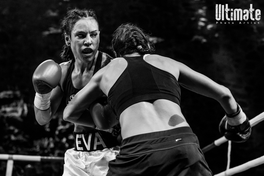 13.8.2016 Boxing Night Savonlinna: Eva Wahlström vs Jasmina Nadj