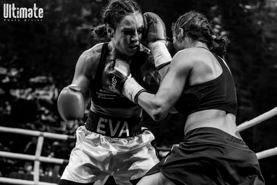 13.8.2016 Boxing Night Savonlinna: Eva Wahlström vs Jasmina Nadj