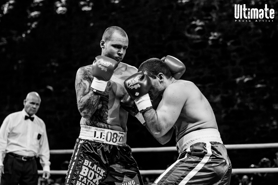 13.8.2016 Boxing Night, Savonlinna: Gennadi Mentsikainen - Radenko Kovac 