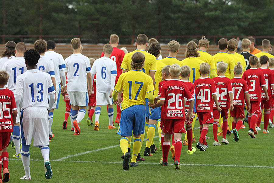 23.8.2016 - (Suomi U16-Ruotsi U16)