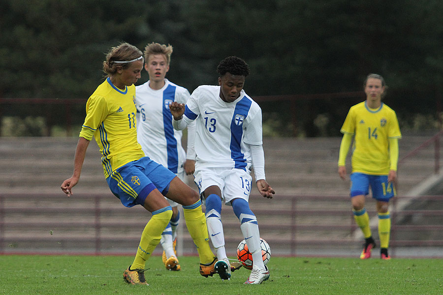 23.8.2016 - (Suomi U16-Ruotsi U16)