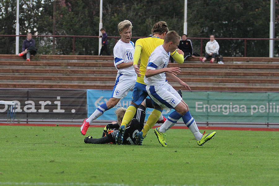 23.8.2016 - (Suomi U16-Ruotsi U16)