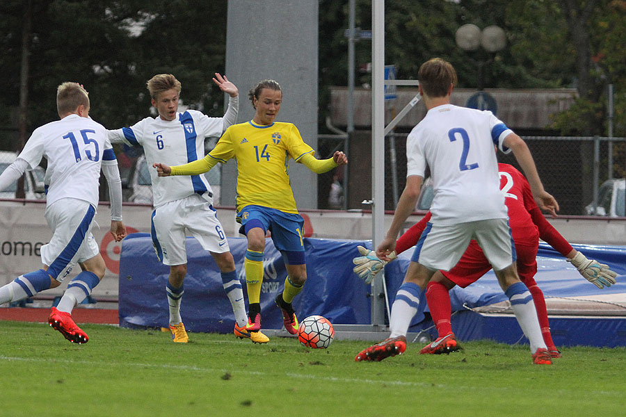 23.8.2016 - (Suomi U16-Ruotsi U16)