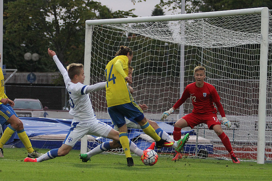 23.8.2016 - (Suomi U16-Ruotsi U16)