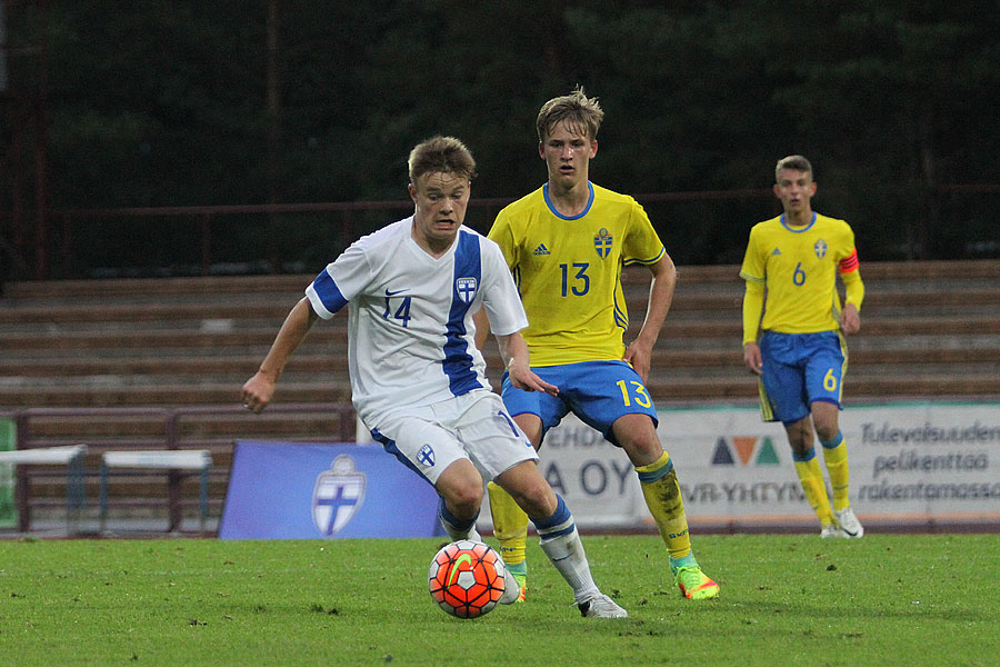 23.8.2016 - (Suomi U16-Ruotsi U16)