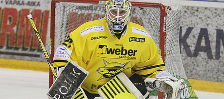 Maalivahti Gustavs Grigals SaiPaan