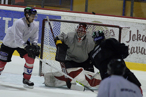 Ässien jääharjoitukset 23.7.2007