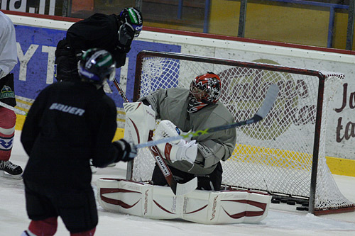Ässien jääharjoitukset 23.7.2007