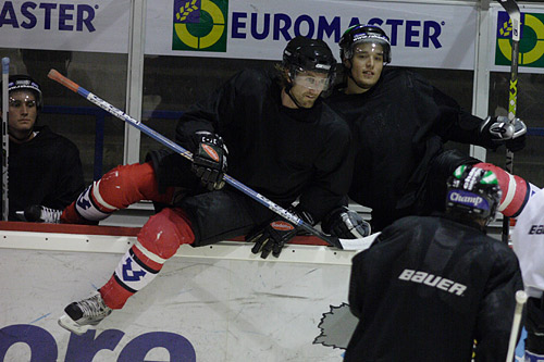 Ässien jääharjoitukset 23.7.2007