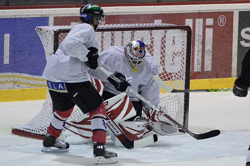 Ässien jääharjoitukset 23.7.2007