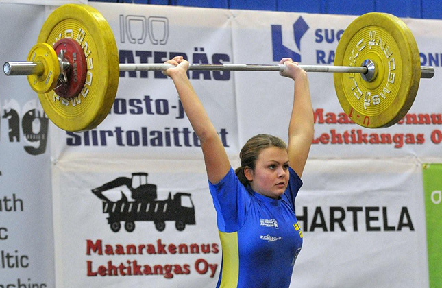 25.10.2008 - Painonnoston nuorten PM-kilpailut (tytöt)