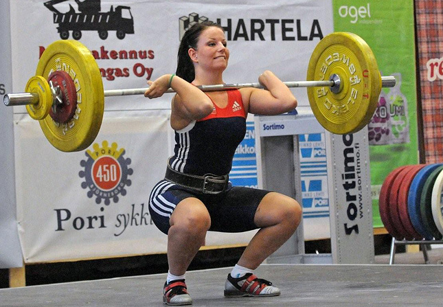 25.10.2008 - Painonnoston nuorten PM-kilpailut (tytöt)