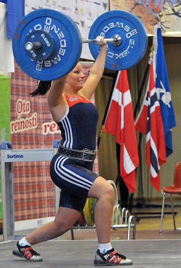 25.10.2008 - Painonnoston nuorten PM-kilpailut (tytöt)