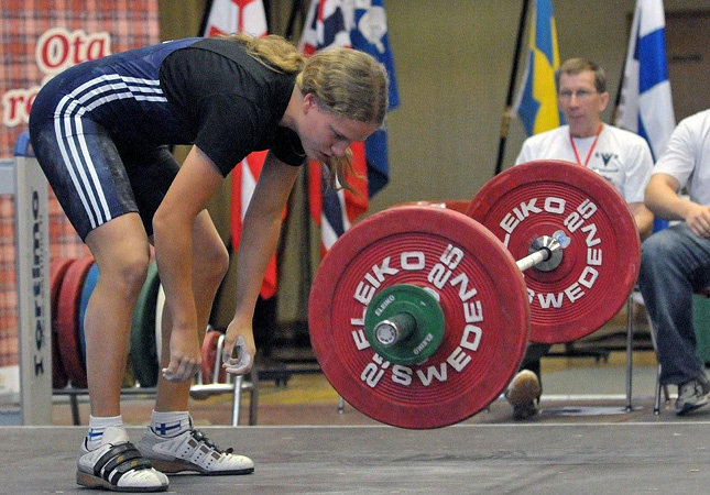 25.10.2008 - Painonnoston nuorten PM-kilpailut (tytöt)