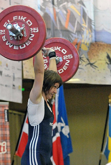 25.10.2008 - Painonnoston nuorten PM-kilpailut (tytöt)