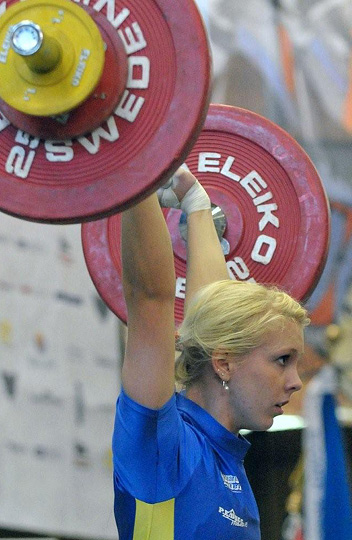 25.10.2008 - Painonnoston nuorten PM-kilpailut (tytöt)