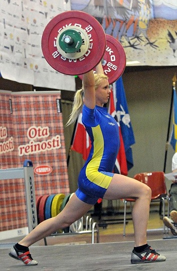 25.10.2008 - Painonnoston nuorten PM-kilpailut (tytöt)