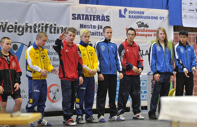 25.10.2008 - Painonnoston nuorten PM-kilpailut (pojat)