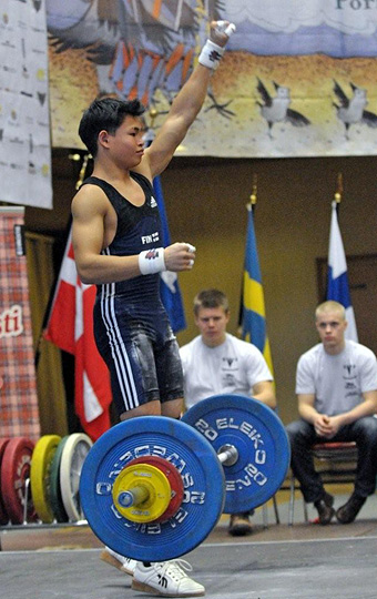 25.10.2008 - Painonnoston nuorten PM-kilpailut (pojat)