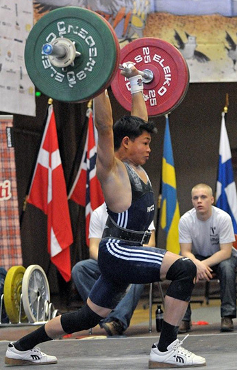 25.10.2008 - Painonnoston nuorten PM-kilpailut (pojat)