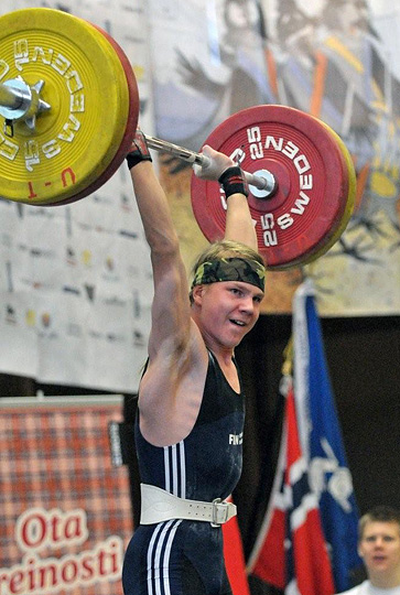 25.10.2008 - Painonnoston nuorten PM-kilpailut (pojat)