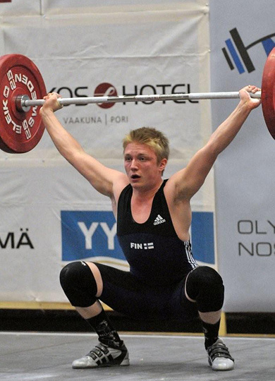 25.10.2008 - Painonnoston nuorten PM-kilpailut (pojat)