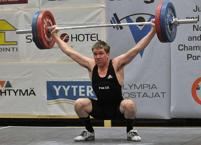 25.10.2008 - Painonnoston nuorten PM-kilpailut (pojat)