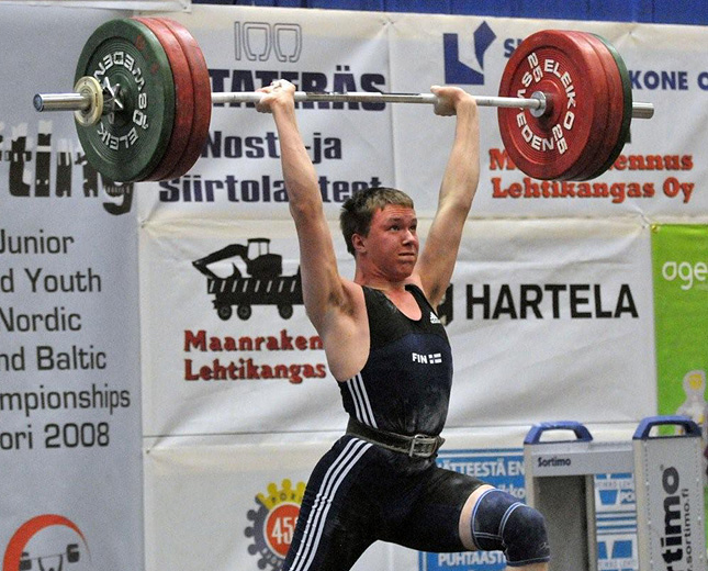 25.10.2008 - Painonnoston nuorten PM-kilpailut (pojat)