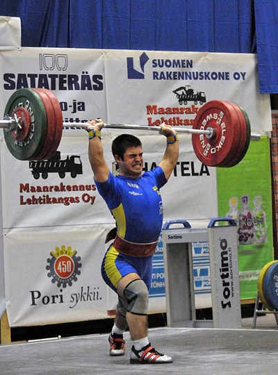 25.10.2008 - Painonnoston nuorten PM-kilpailut (pojat)