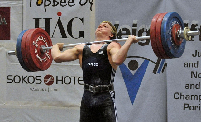 26.10.2008 - Painonnoston nuorten PM-kilpailut (pojat)