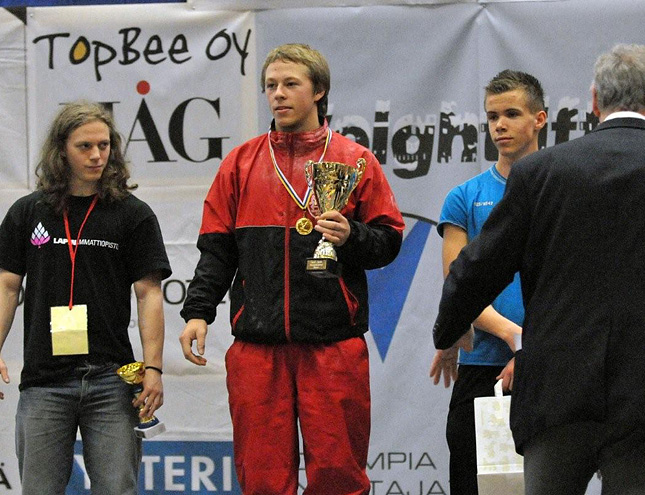 26.10.2008 - Painonnoston nuorten PM-kilpailut (pojat)