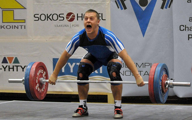 26.10.2008 - Painonnoston nuorten PM-kilpailut (pojat)