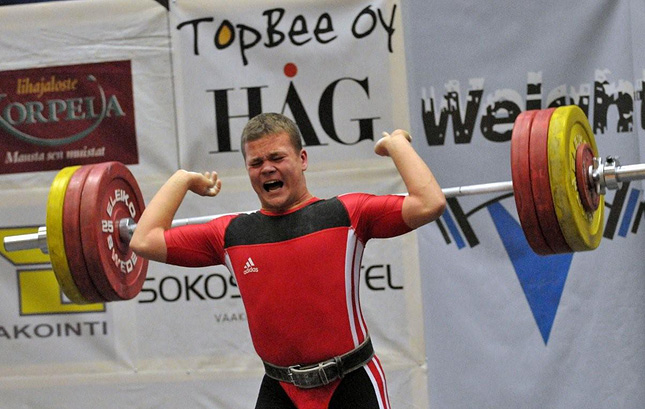 26.10.2008 - Painonnoston nuorten PM-kilpailut (pojat)