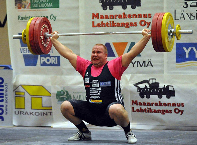 12.12.2009 - Painonnoston joukkue SM-kilpailut