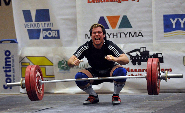 12.12.2009 - Painonnoston joukkue SM-kilpailut