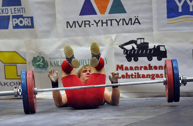 12.12.2009 - Painonnoston joukkue SM-kilpailut