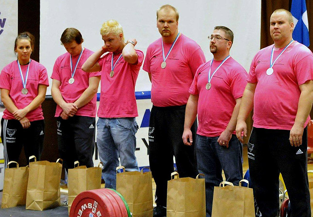 12.12.2009 - Painonnoston joukkue SM-kilpailut