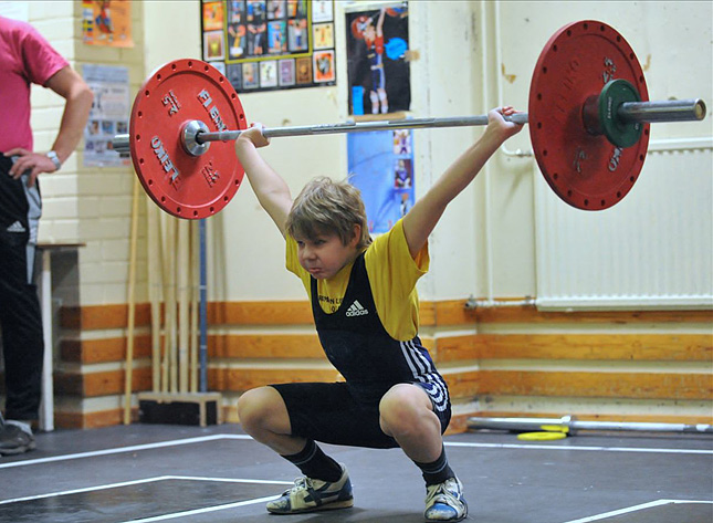 29.1.2011 - Painonnoston Lounais-Suomen piirinmestaruuskilpailut (juniorit)