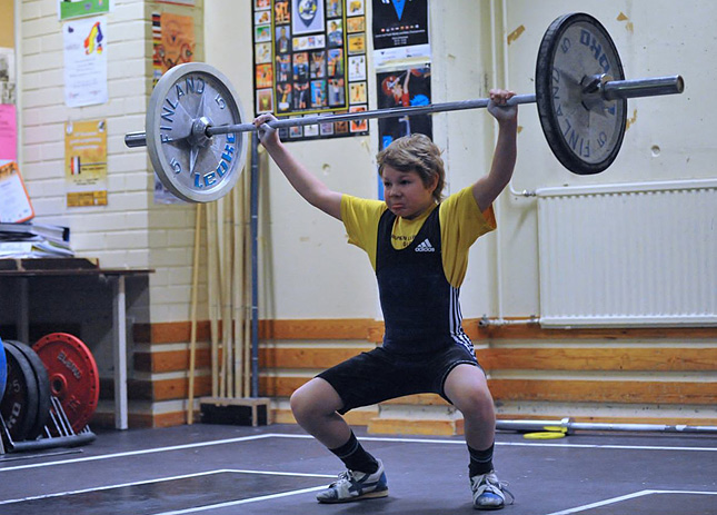 29.1.2011 - Painonnoston Lounais-Suomen piirinmestaruuskilpailut (juniorit)